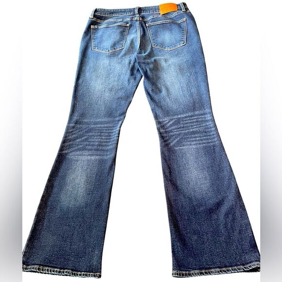 Classic Dark Blue Boot Cut Jeans - Picture 4 of 11